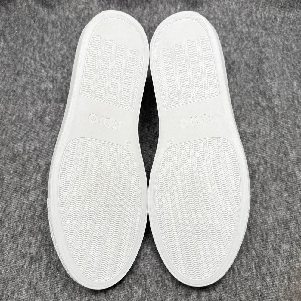 Koio Capri Low White Leather Sneakers EU 40 Mens 7 Womens 9 New Italy Dust Bag
